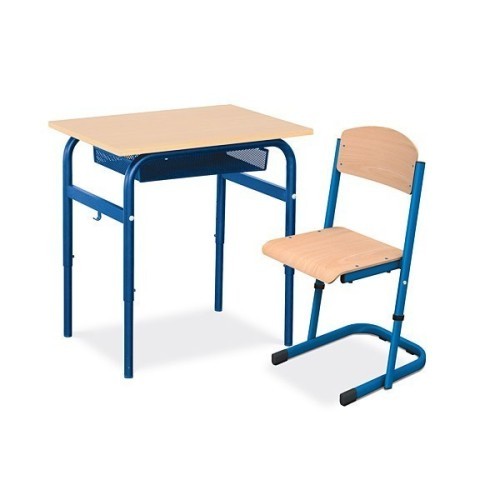 Bac de rangement bureau scolaire