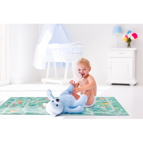 Tapis enfant route vinyle