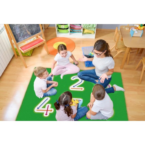 Tapis maternelle - J'apprends les chiffres