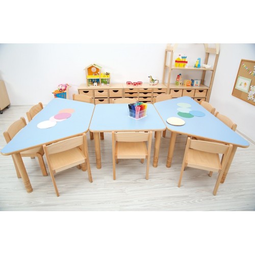 Table crèche trapèze réglable