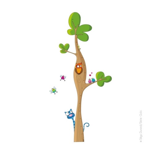 Sticker Toise arbre