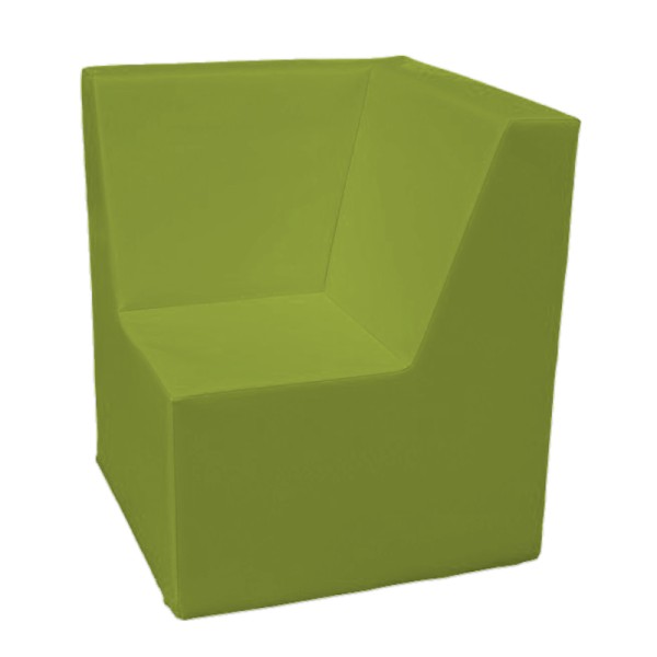 Fauteuil d'angle en mousse