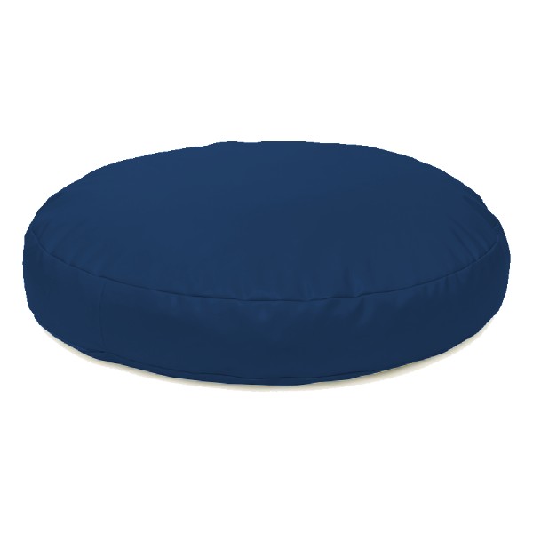 Grand coussin rond coloré