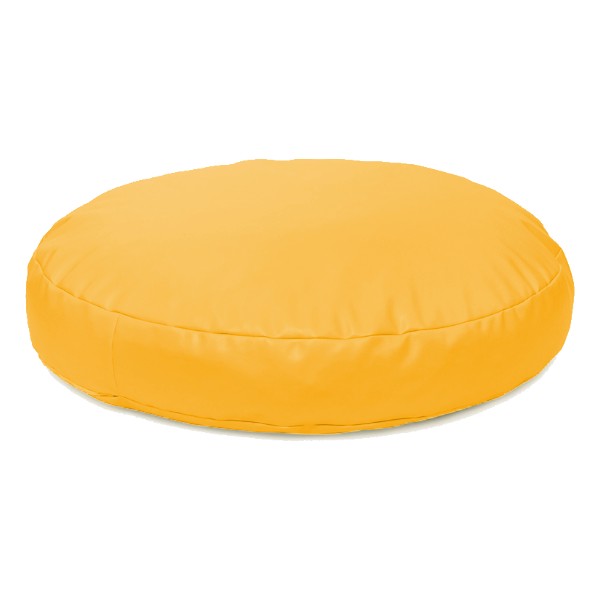 Grand coussin rond coloré