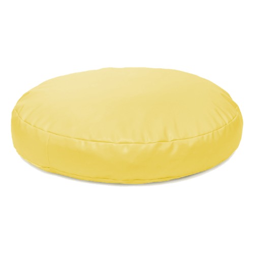 Grand coussin rond coloré