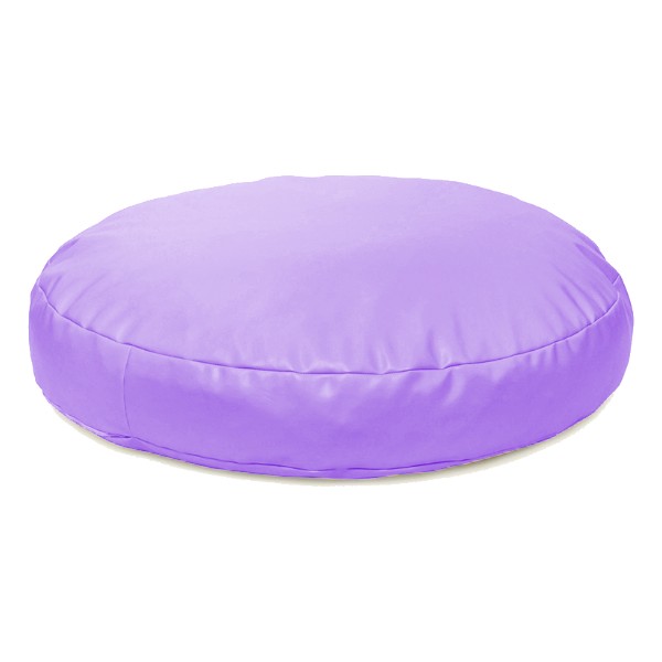 Grand coussin rond coloré