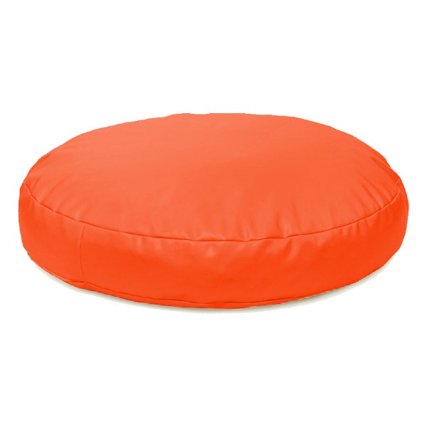 Grand coussin rond coloré