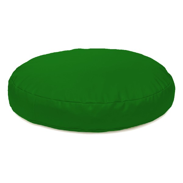 Grand coussin rond coloré