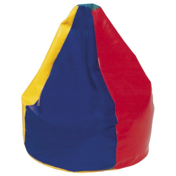 Pouf poire multicolors