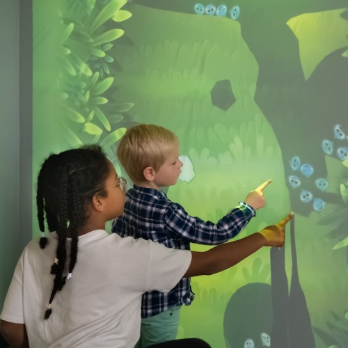 Mur interactif enfant