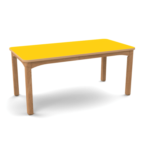 Table rectangulaire maternelle Wikicat