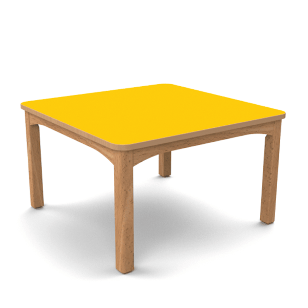 Table carrée crèche - 80 x 80 cm