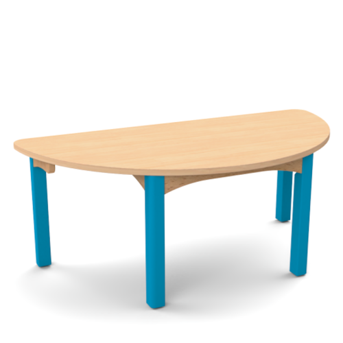 Table demi-lune maternelle