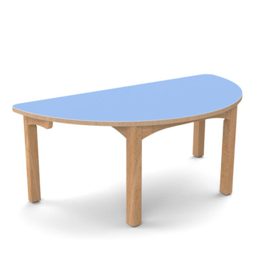 Table demi-lune maternelle