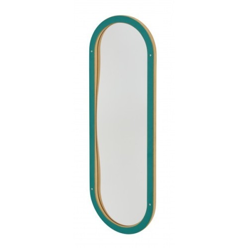 Miroir déformant Enfant Oval vert