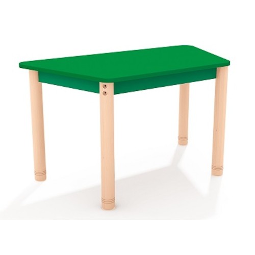 Table trapèze colorée - 40 à 58 cm