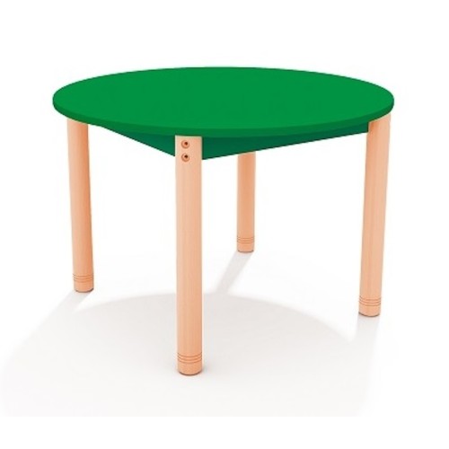 Table ronde colorée - de 40 à 58 cm