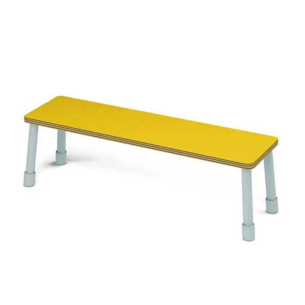 Banc enfant coloré