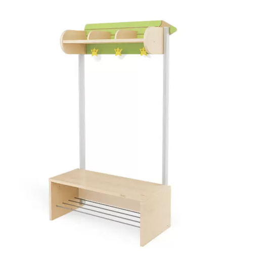 Banc vestiaire 3 enfants