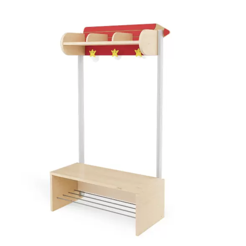 Banc vestiaire 3 enfants