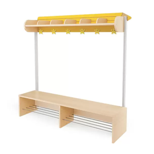 Banc vestiaire 6 enfants