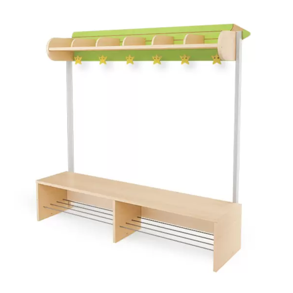 Banc vestiaire 6 enfants