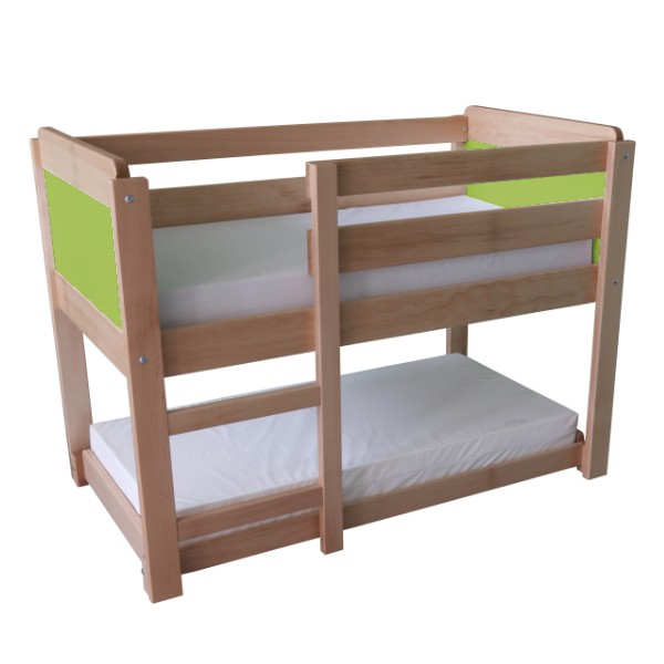 Lit duo maternelle avec matelas