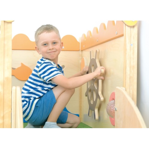 Coin jeux avec rampe enfant