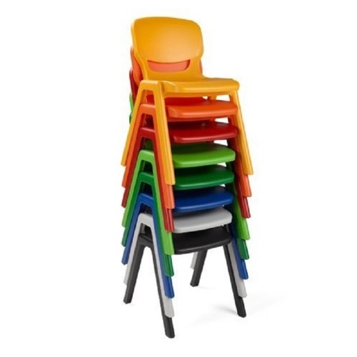 Lot 2 chaises enfant T1 empilables