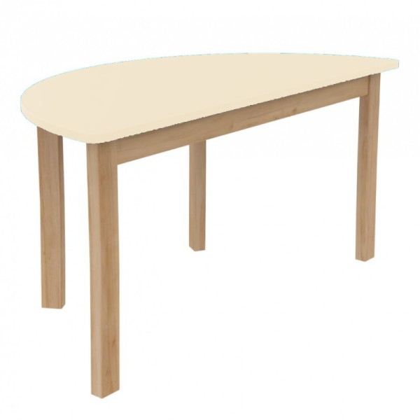 Table demi-lune petite enfance