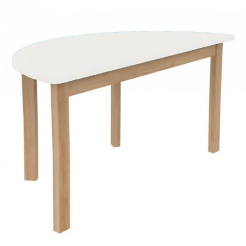 Table demi-lune petite enfance