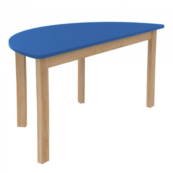 Table demi-lune petite enfance