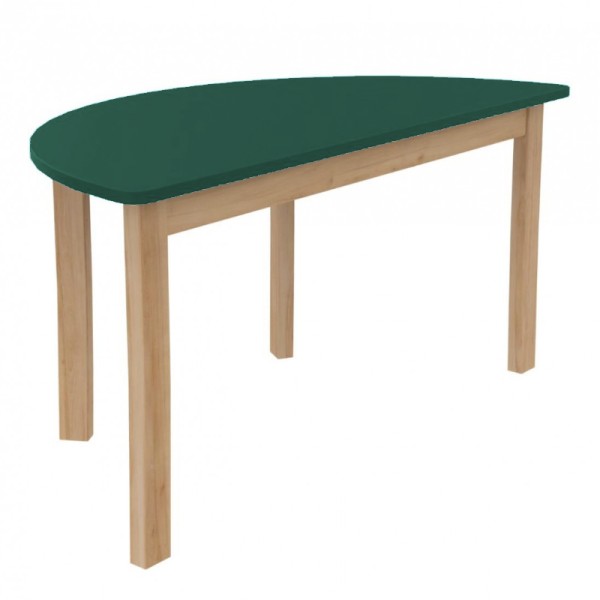 Table demi-lune petite enfance