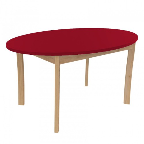 Table ovale petite enfance