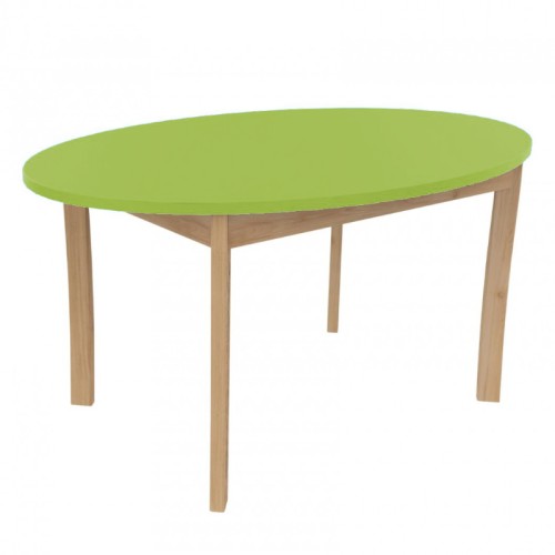 Table ovale petite enfance