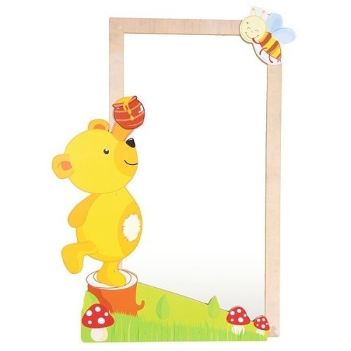 Miroir enfant ourson