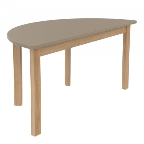 Table enfant demi-lune