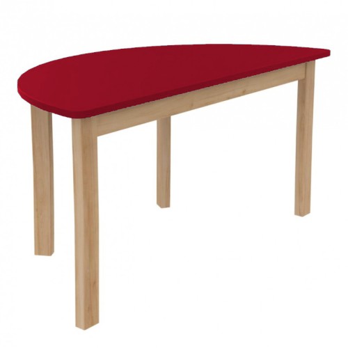 Table enfant demi-lune