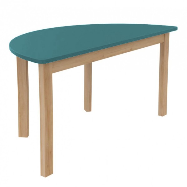 Table enfant demi-lune