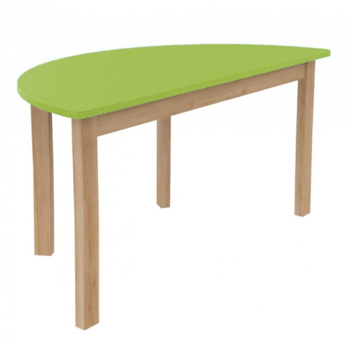 Table enfant demi-lune