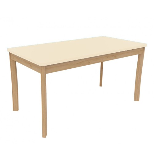 Table rectangle en bois pour enfants