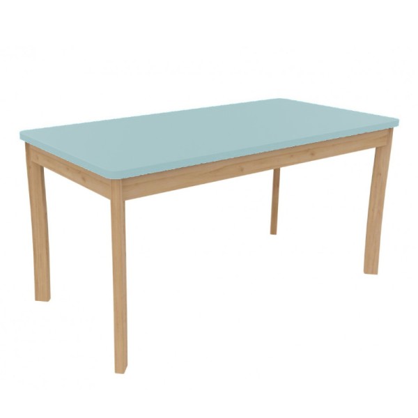 Table rectangle en bois pour enfants