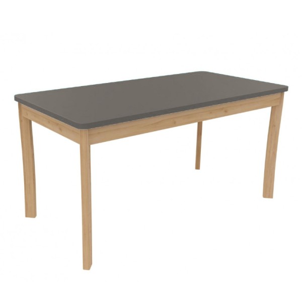 Table rectangle en bois pour enfants