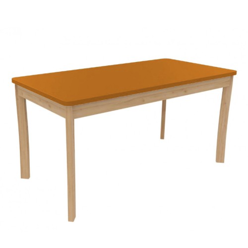 Table rectangle en bois pour enfants