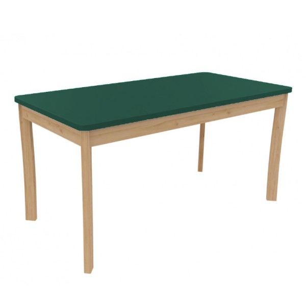 Table rectangle en bois pour enfants