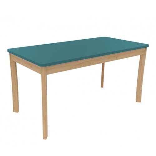 Table rectangle en bois pour enfants