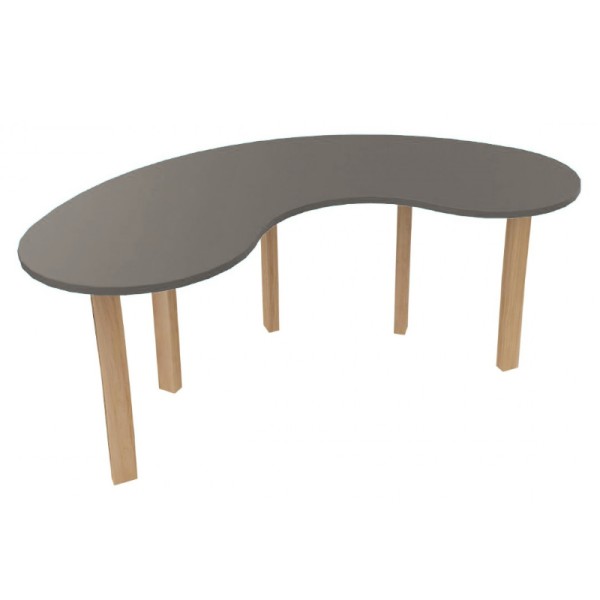 Table enfant haricot