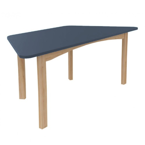 Table trapèze en bois pour enfants