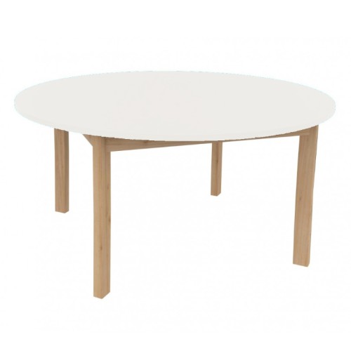 Table ronde en bois pour enfants