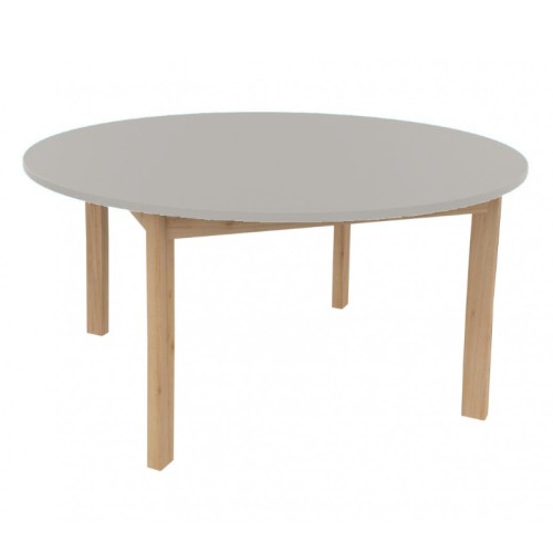 Table ronde en bois pour enfants